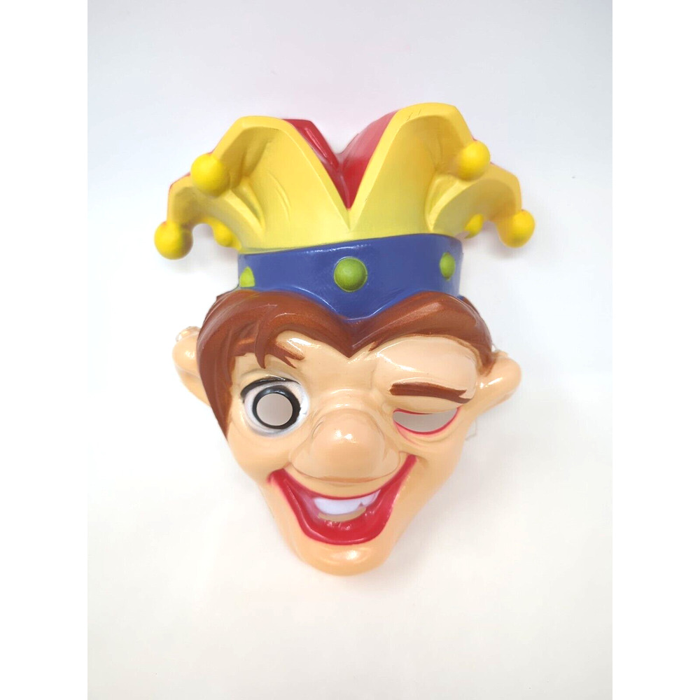 Vintage Cesar Hunchback notre dome Disney Plastic Halloween Mask France